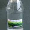 Bottle of distilled water